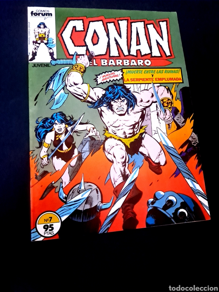 C&oacute;mics: EXCELENTE ESTADO CONAN EL BARBARO 7 FORUM COMICS GRAPA - Foto 1
