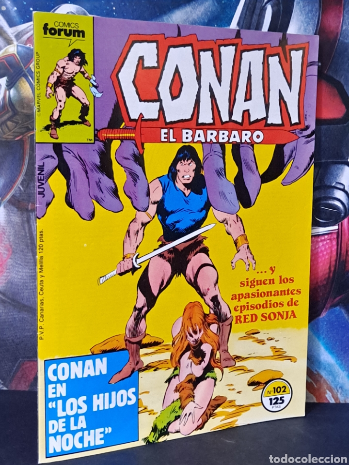 C&oacute;mics: EXCELENTE ESTADO CONAN EL BARBARO 102 FORUM COMICS GRAPA - Foto 1