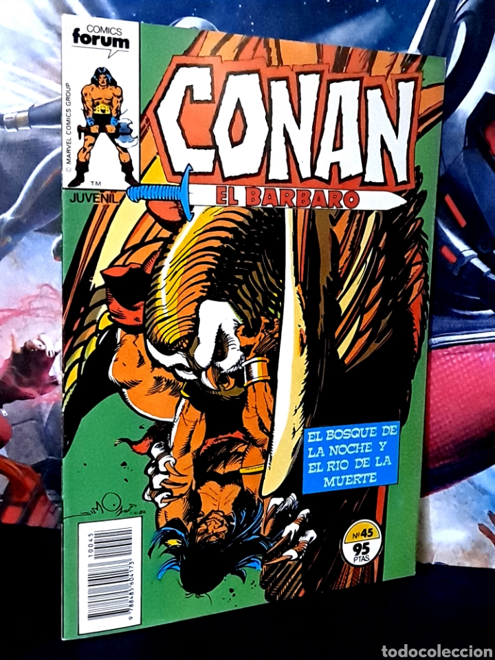 C&oacute;mics: EXCELENTE ESTADO CONAN EL BARBARO 45 FORUM COMICS GRAPA - Foto 1