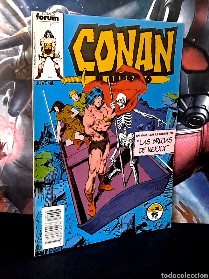 C&oacute;mics: EXCELENTE ESTADO CONAN EL BARBARO 38 FORUM COMICS GRAPA - Foto 1