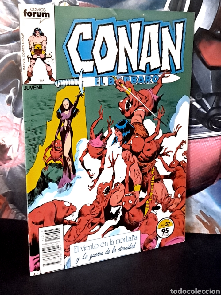 C&oacute;mics: EXCELENTE ESTADO CONAN EL BARBARO 37 FORUM COMICS GRAPA - Foto 1
