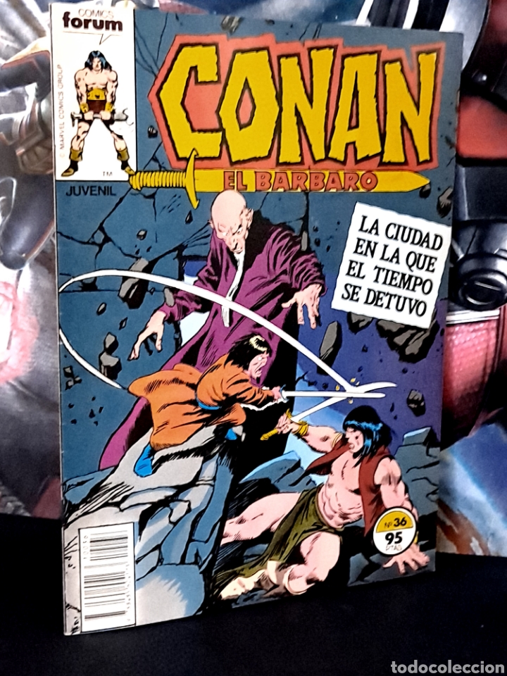 C&oacute;mics: EXCELENTE ESTADO CONAN EL BARBARO 36 FORUM COMICS GRAPA - Foto 1