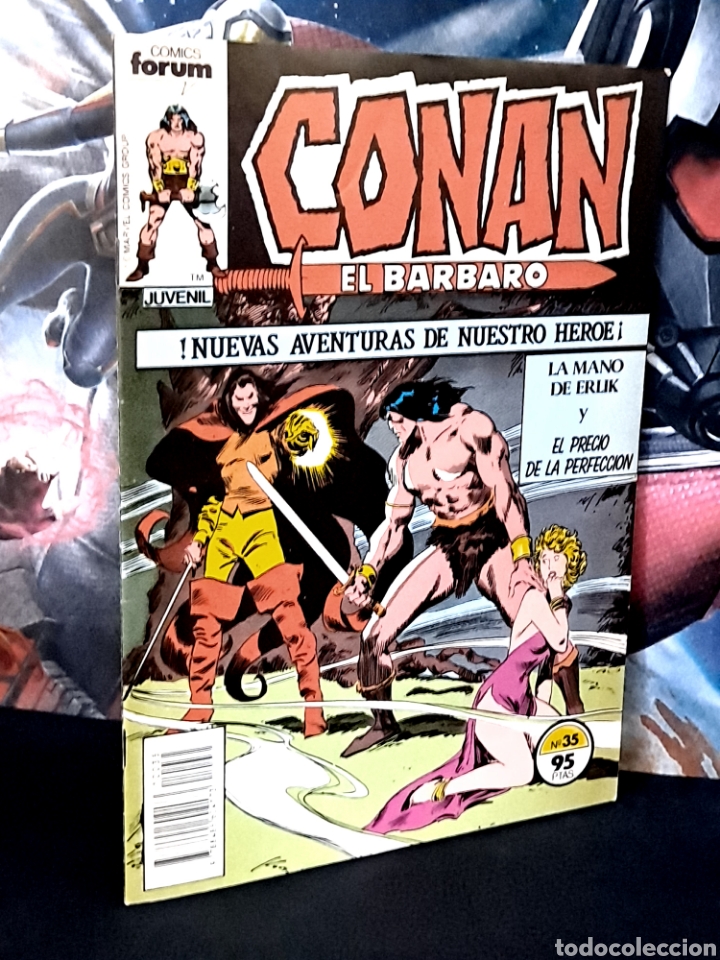 C&oacute;mics: EXCELENTE ESTADO CONAN EL BARBARO 35 FORUM COMICS GRAPA - Foto 1