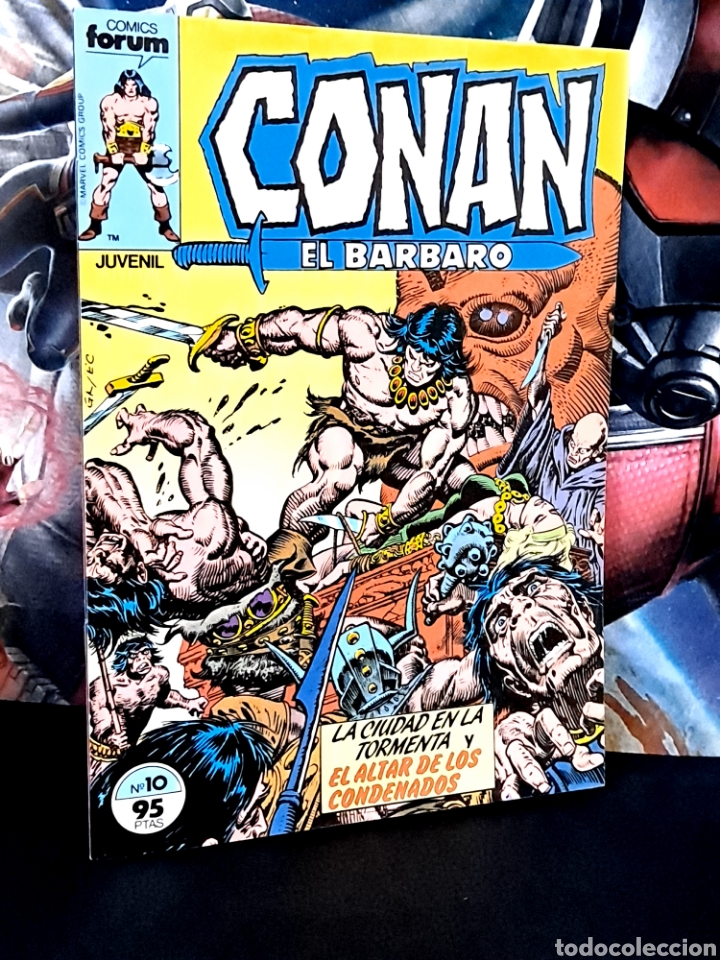 C&oacute;mics: CASI EXCELENTE ESTADO CONAN EL BARBARO 10 FORUM COMICS GRAPA - Foto 1