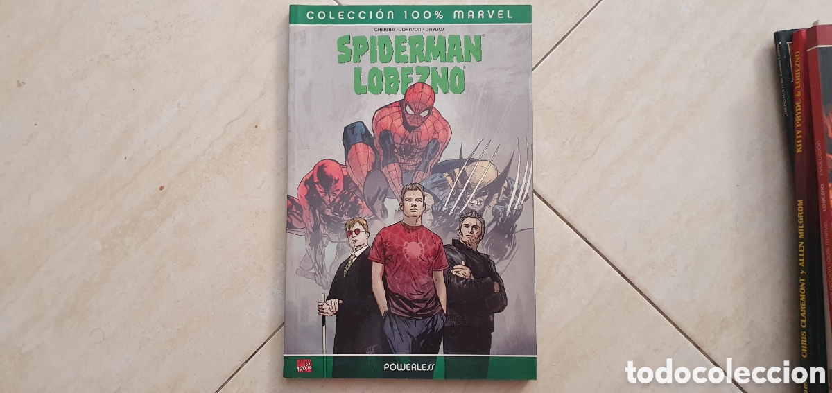 C&oacute;mics: Spiderman Lobezno powerless panini c&oacute;mics - Foto 1