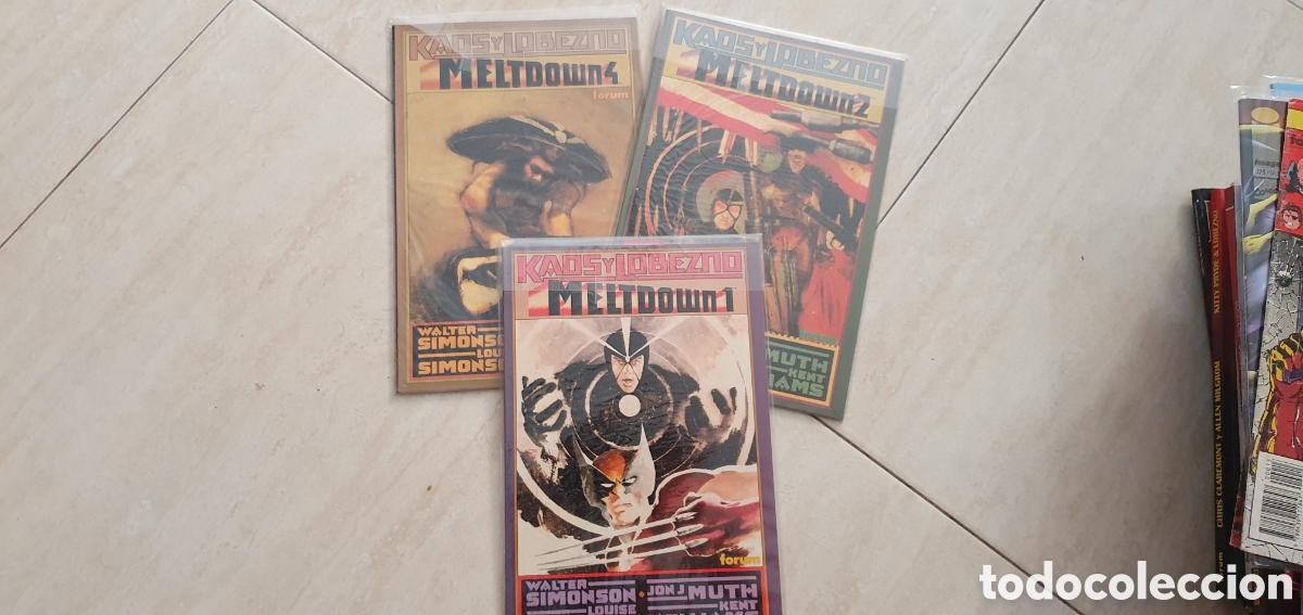 C&oacute;mics: Meltdown kaos y Lobezno 1, 2 y 4, epic comics - Foto 1