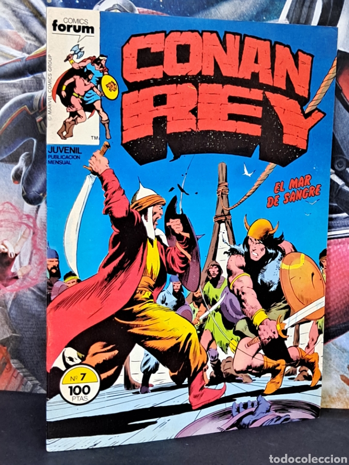 C&oacute;mics: EXCELENTE ESTADO CONAN REY 7 FORUM COMICS GRAPA - Foto 1