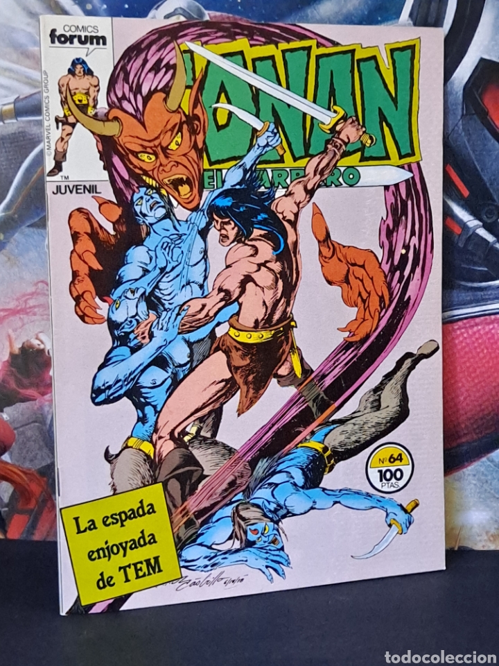 C&oacute;mics: DE KIOSCO CONAN EL BARBARO 64 FORUM COMICS GRAPA - Foto 1