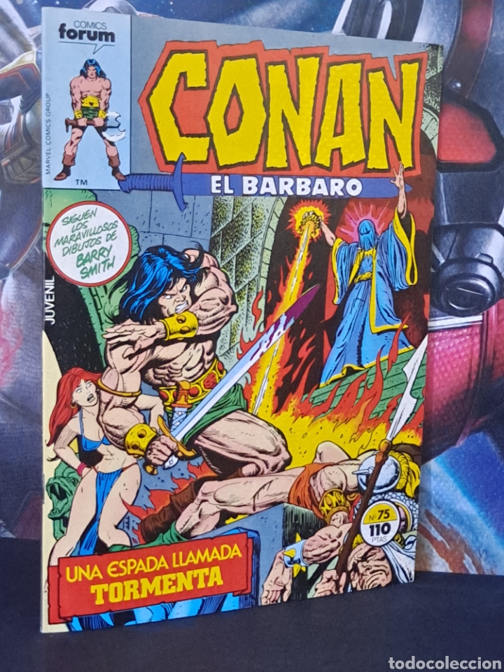 C&oacute;mics: DE KIOSCO CONAN EL BARBARO 75 FORUM COMICS GRAPA - Foto 1