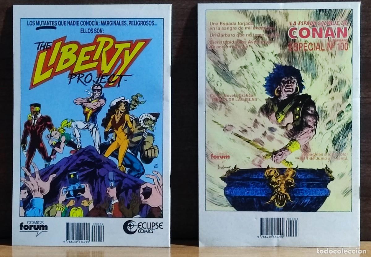 C&oacute;mics: TOTAL ECLIPSE DOS EJEMPLARES N&ordm; 3 Y 4 - 1990 EDITORIAL FORUM. - Foto 2