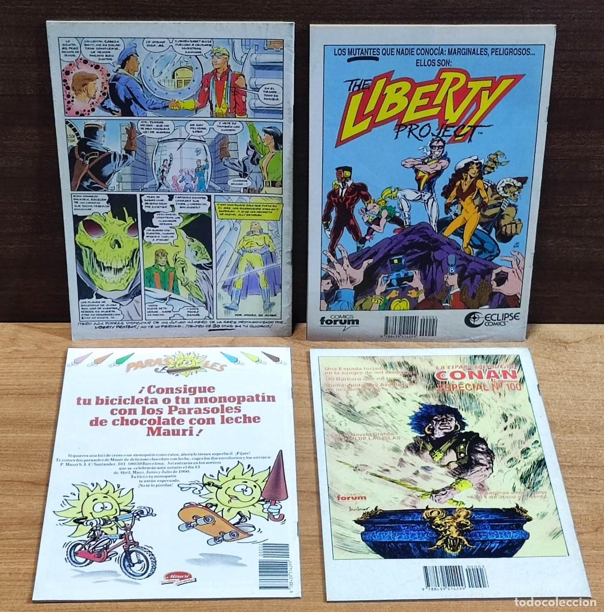 C&oacute;mics: TOTAL ECLIPSE CUATRO EJEMPLARES N&ordm; 2 3 4 Y 5 - 1990 EDITORIAL FORUM. - Foto 2