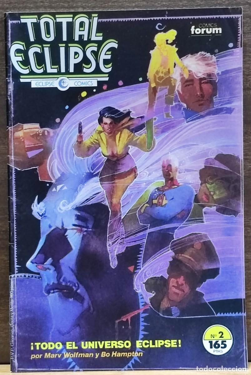C&oacute;mics: TOTAL ECLIPSE CUATRO EJEMPLARES N&ordm; 2 3 4 Y 5 - 1990 EDITORIAL FORUM. - Foto 5