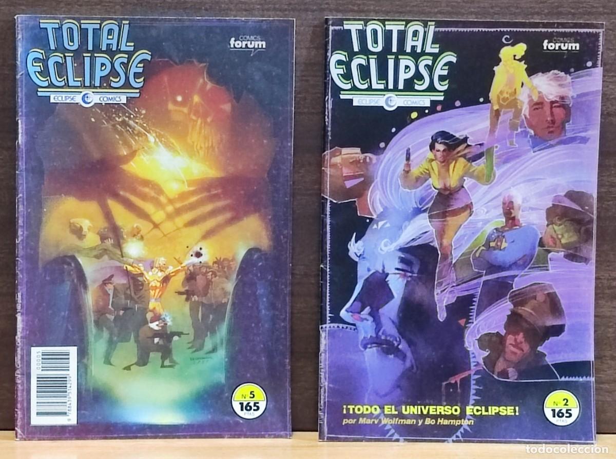 C&oacute;mics: TOTAL ECLIPSE DOS EJEMPLARES N&ordm; 2 Y 5 - 1990 EDITORIAL FORUM. - Foto 1