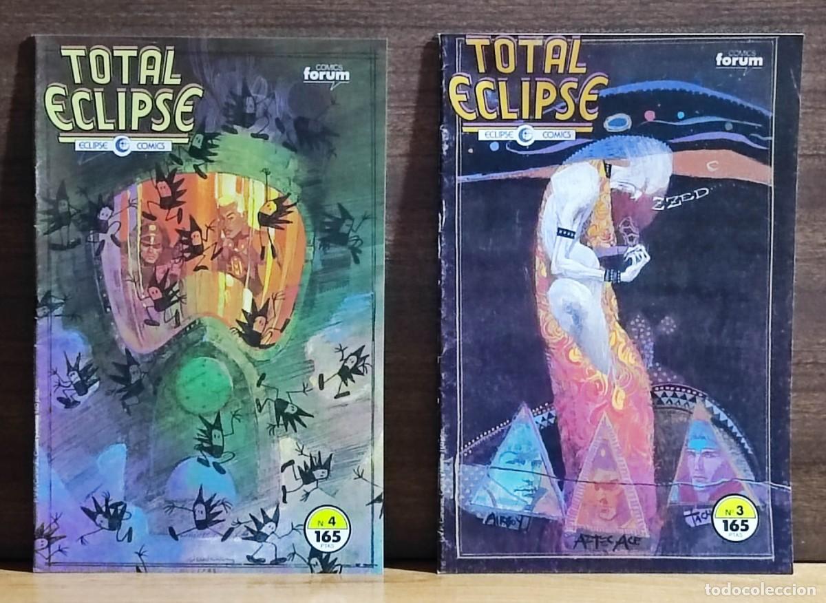 C&oacute;mics: TOTAL ECLIPSE DOS EJEMPLARES N&ordm; 2 Y 3 - 1990 EDITORIAL FORUM. - Foto 1