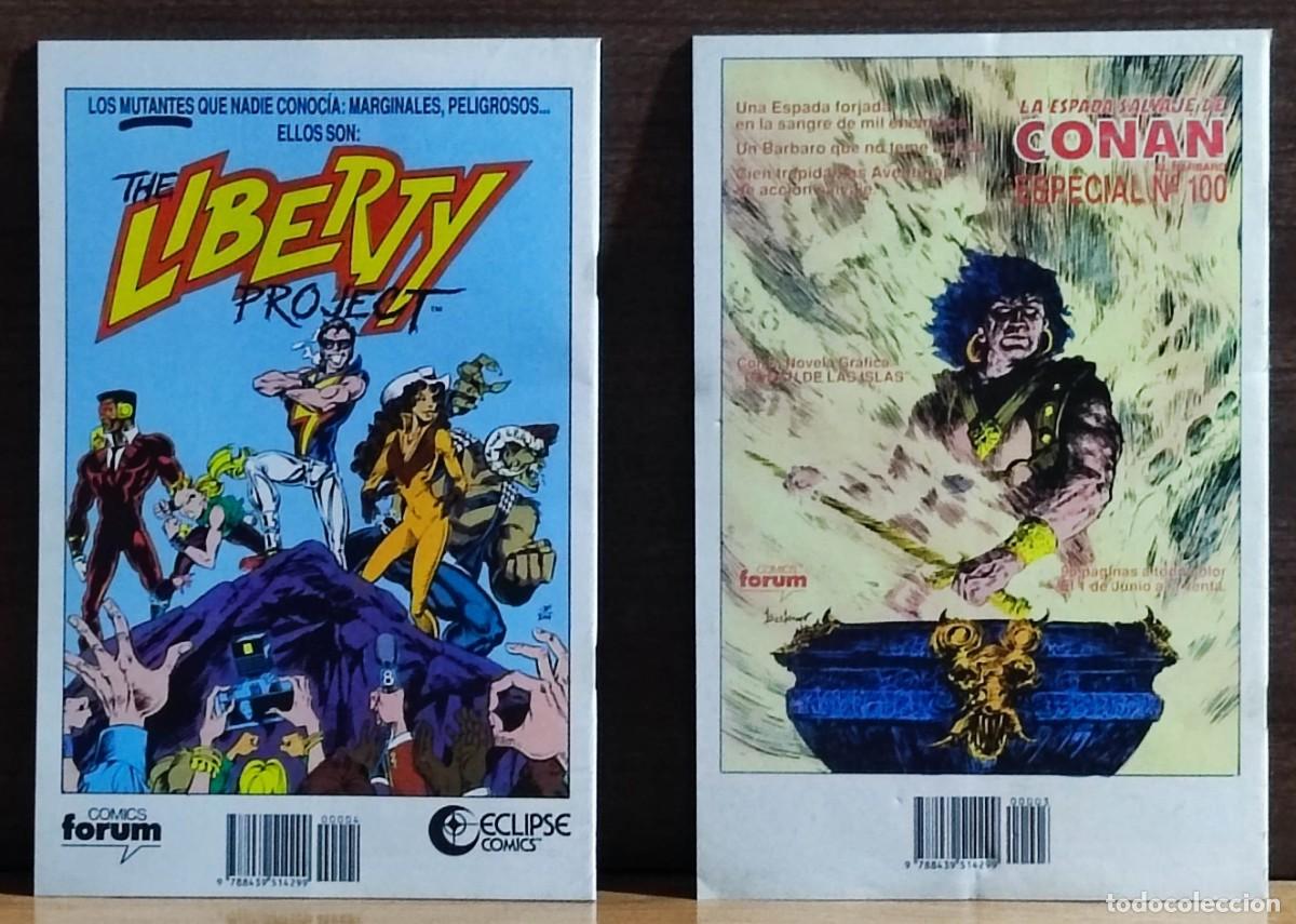 C&oacute;mics: TOTAL ECLIPSE DOS EJEMPLARES N&ordm; 2 Y 3 - 1990 EDITORIAL FORUM. - Foto 2