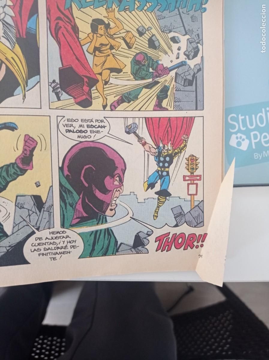 C&oacute;mics: Capit&aacute;n Am&eacute;rica/Thor n&ordm; 57 Marvel Two in One - Foto 3
