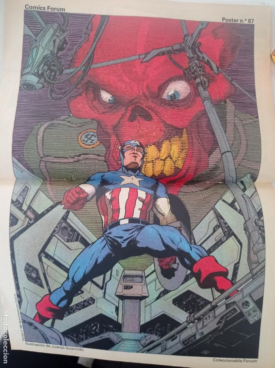 C&oacute;mics: Capit&aacute;n Am&eacute;rica/Thor n&ordm; 57 Marvel Two in One - Foto 4