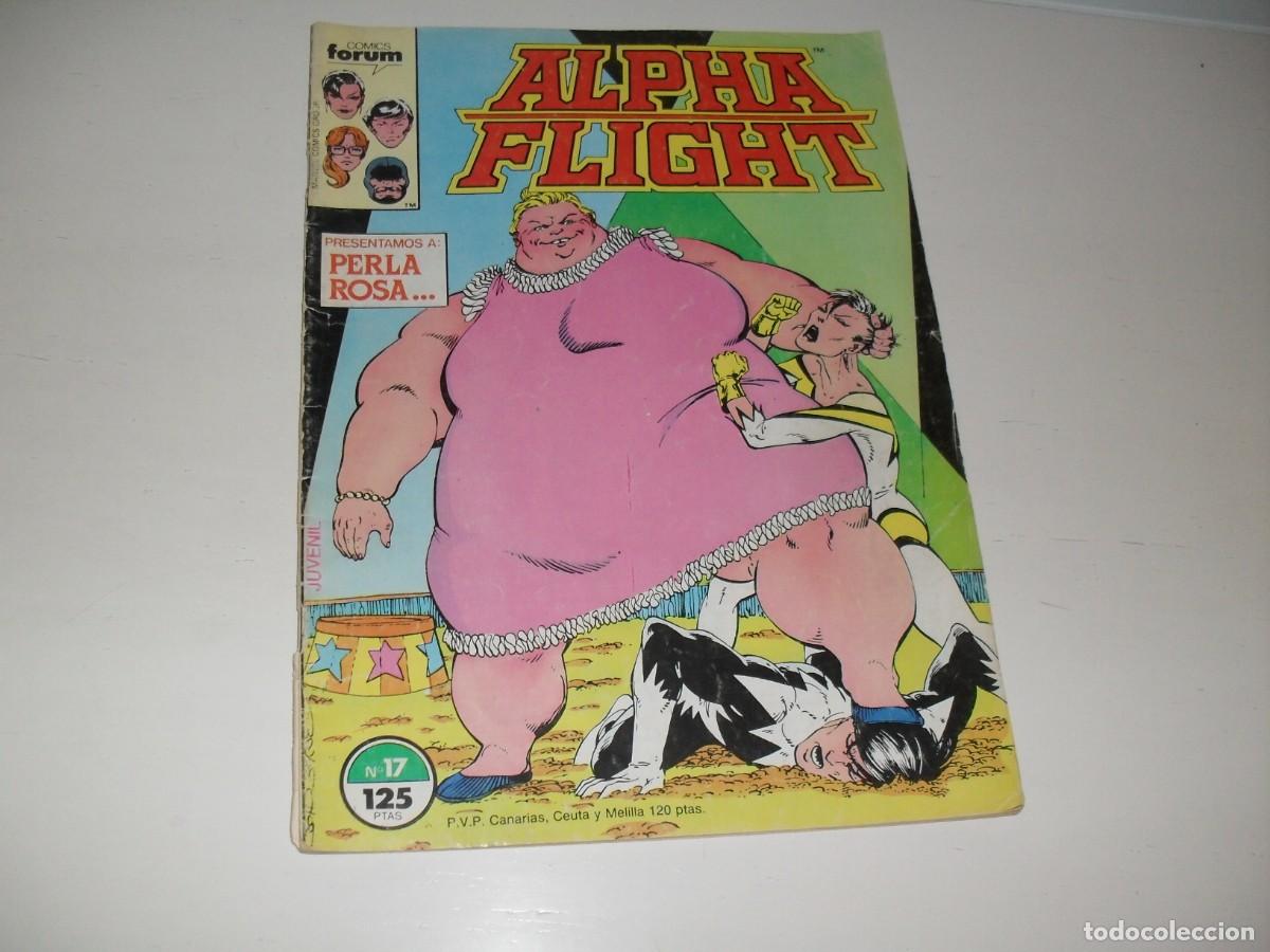 C&oacute;mics: ALPHA FLIGHT N&ordm; 17 DESTRUCCION,(DE 61),FORUM,1985 - Foto 1