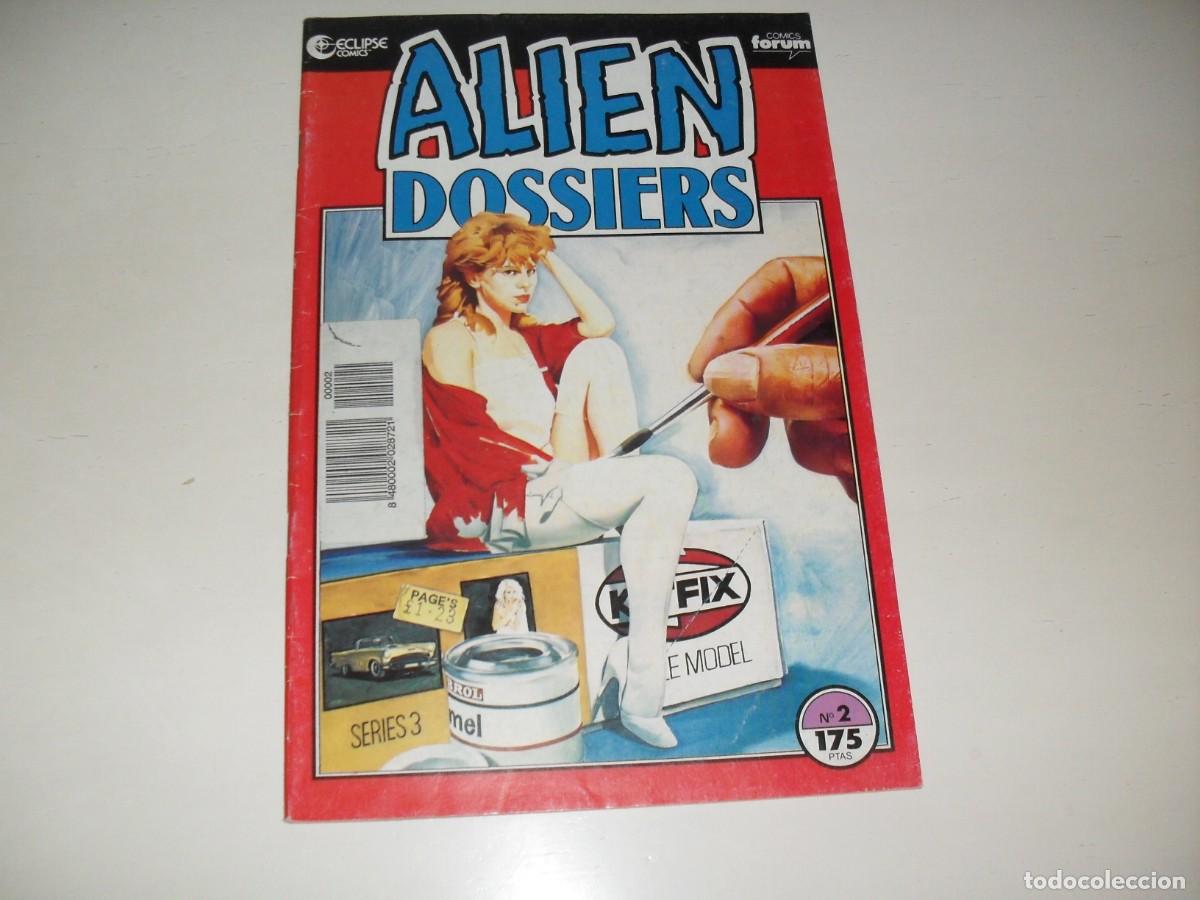 C&oacute;mics: ALIEN DOSSIERS,ECLIPSE COMICS, N&ordm;2,CON HISTORIETA DE GRAY MORROW,(DE 11).FORUM,1990 - Foto 1