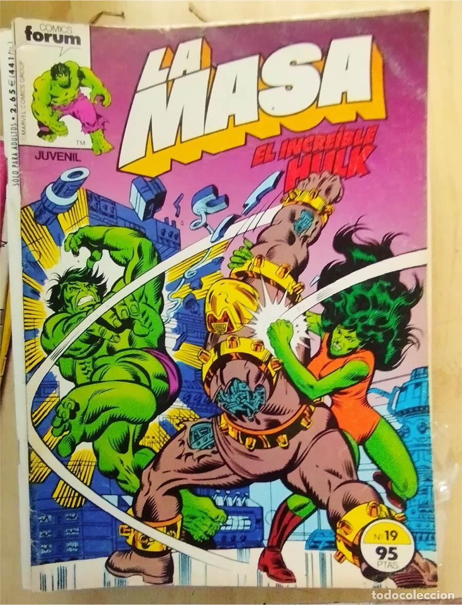 C&oacute;mics: LA MASA EL INCREIBLE HULK VOL. I N.&ordm; 19 FORUM 1983 - Foto 1