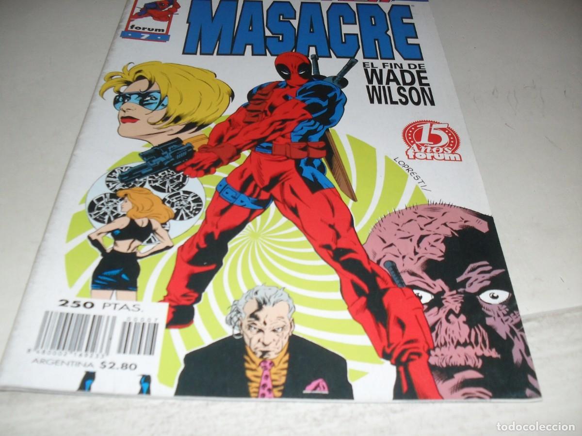 C&oacute;mics: MASACRE 7 PARADIGMA PERDIDO,(DE 31).FORUM,1997.DE KIOSKO - Foto 1