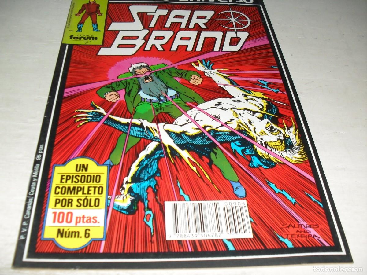 Comics: NUEVO UNIVERSO STAR BRAND 6 CON DIBUJOS DE JOHN ROMITA JR,(DE 12).FORUM,1988.DE KIOSKO