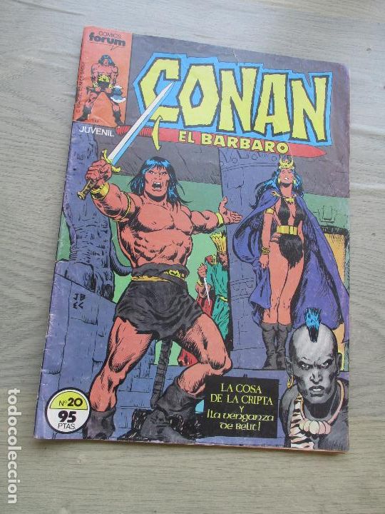 C&oacute;mics: CONAN EL BARBARO, N&ordm;. 20- COMICS FORUM - 1983 - Foto 1