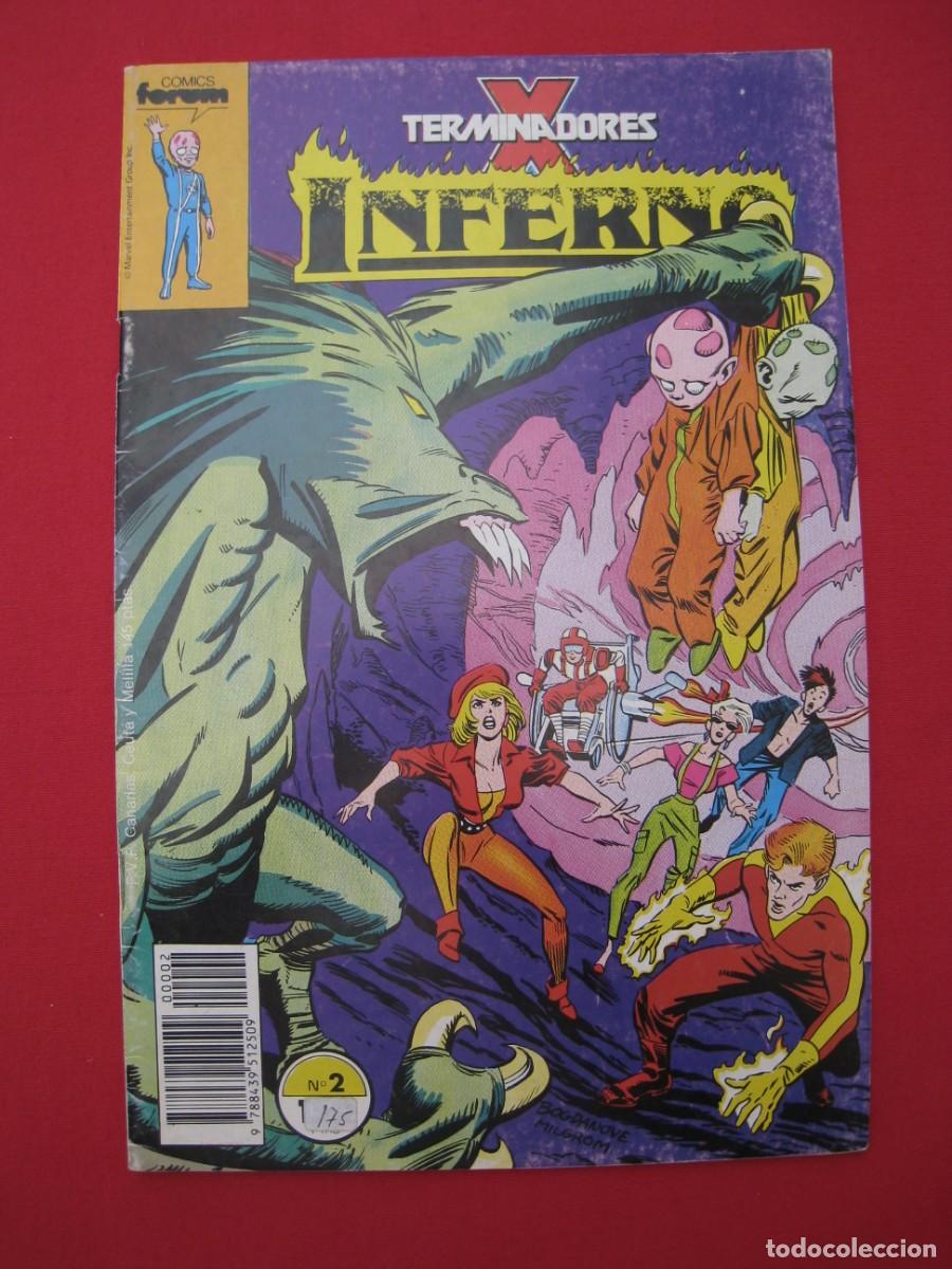 C&oacute;mics: X TERMINADORES - INFERNO - N&ordm; 2 - FORUM. - Foto 1