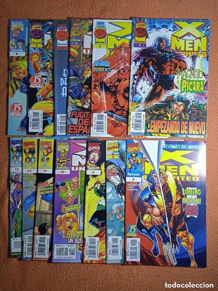 C&oacute;mics: X-MEN UNLIMITED COMPLETA 1 AL 13 - FORUM (MBE) - Foto 1
