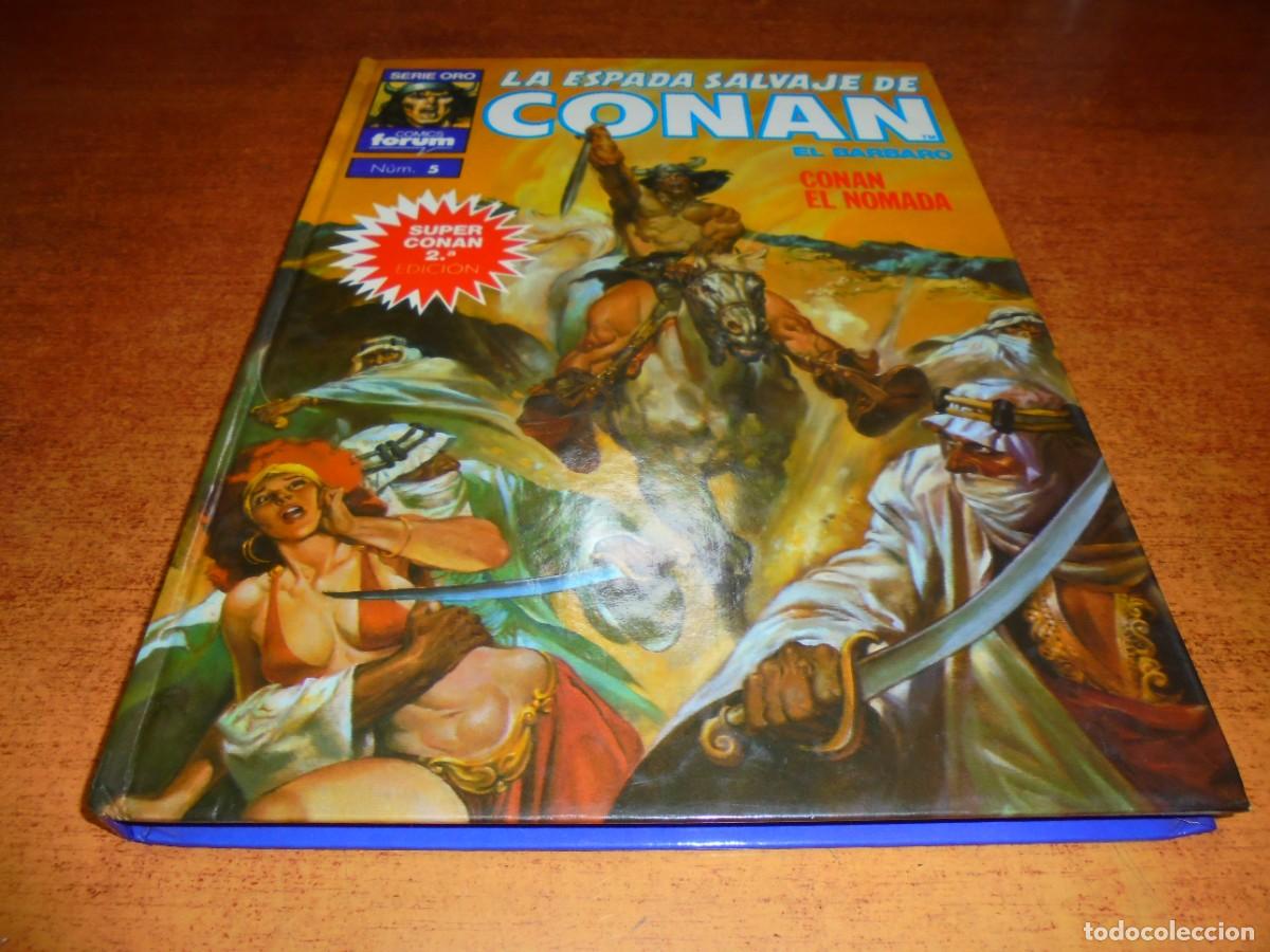 C&oacute;mics: SUPER CONAN, LA ESPADA SALVAJE DE CONAN N&ordm; 5 CONAN EL N&Oacute;MADA - Foto 5