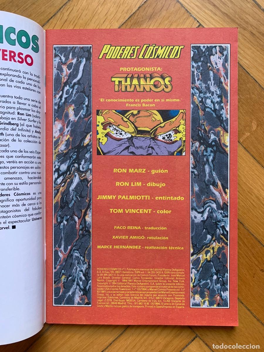 C&oacute;mics: Poderes C&oacute;smicos 1: Thanos - Totalmente Nuevo - Foto 2
