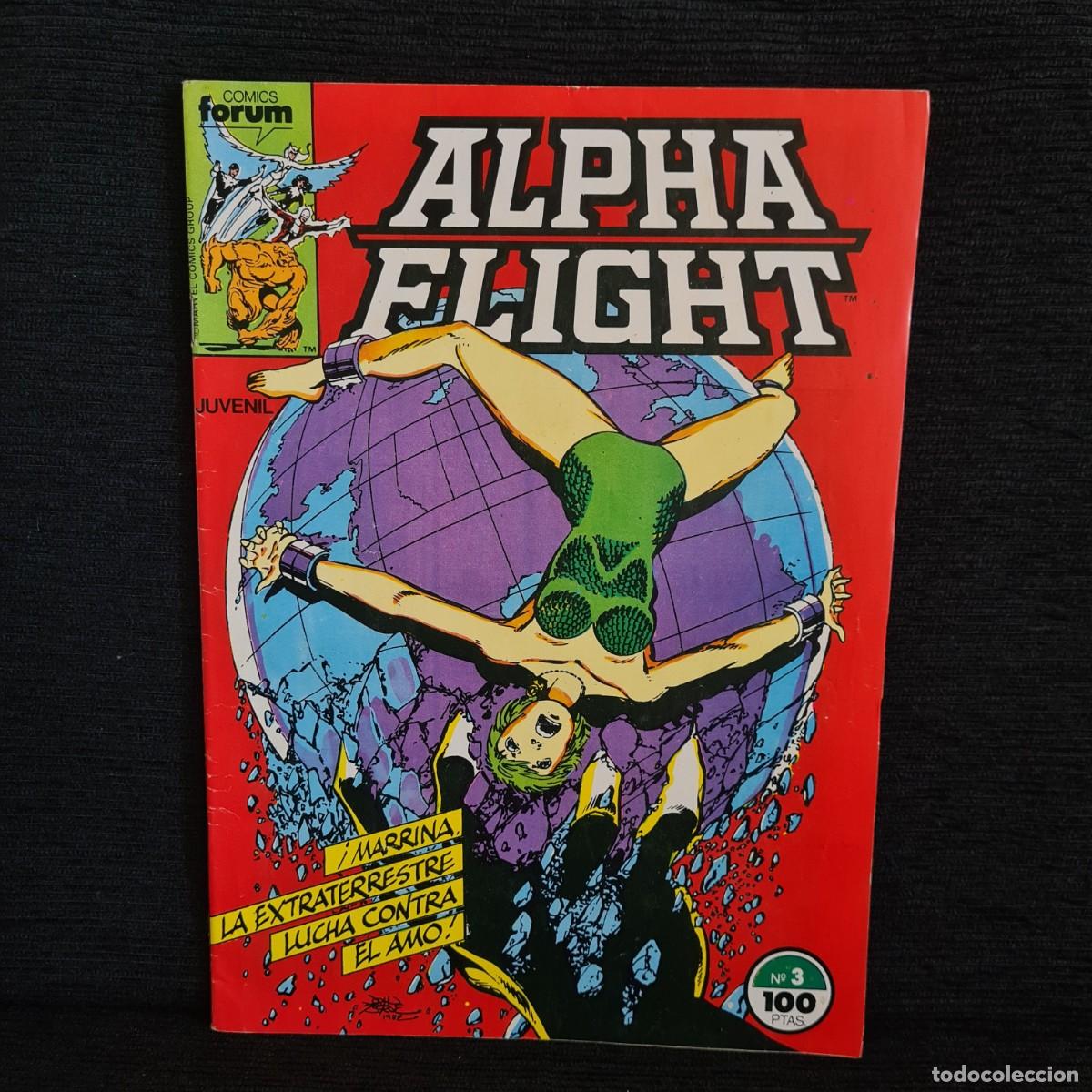 C&oacute;mics: ALPHA FLIGHT - N&ordm;3 - MARVEL - COMICS FORUM JUVENIL A&Ntilde;O 1985 / M-1058 - Foto 1