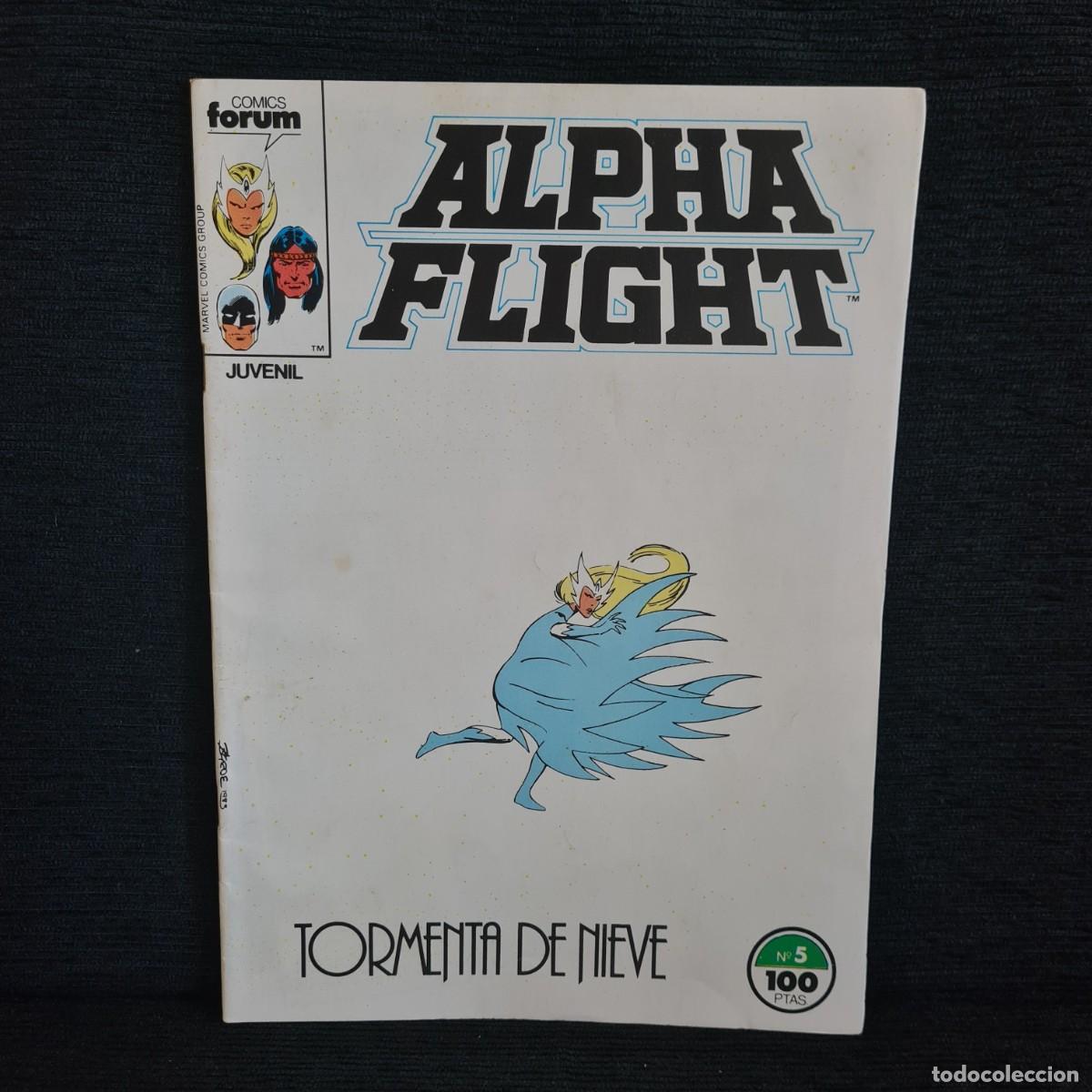 C&oacute;mics: ALPHA FLIGHT - N&ordm;5 - MARVEL - COMICS FORUM JUVENIL A&Ntilde;O 1985 / M-1059 - Foto 1
