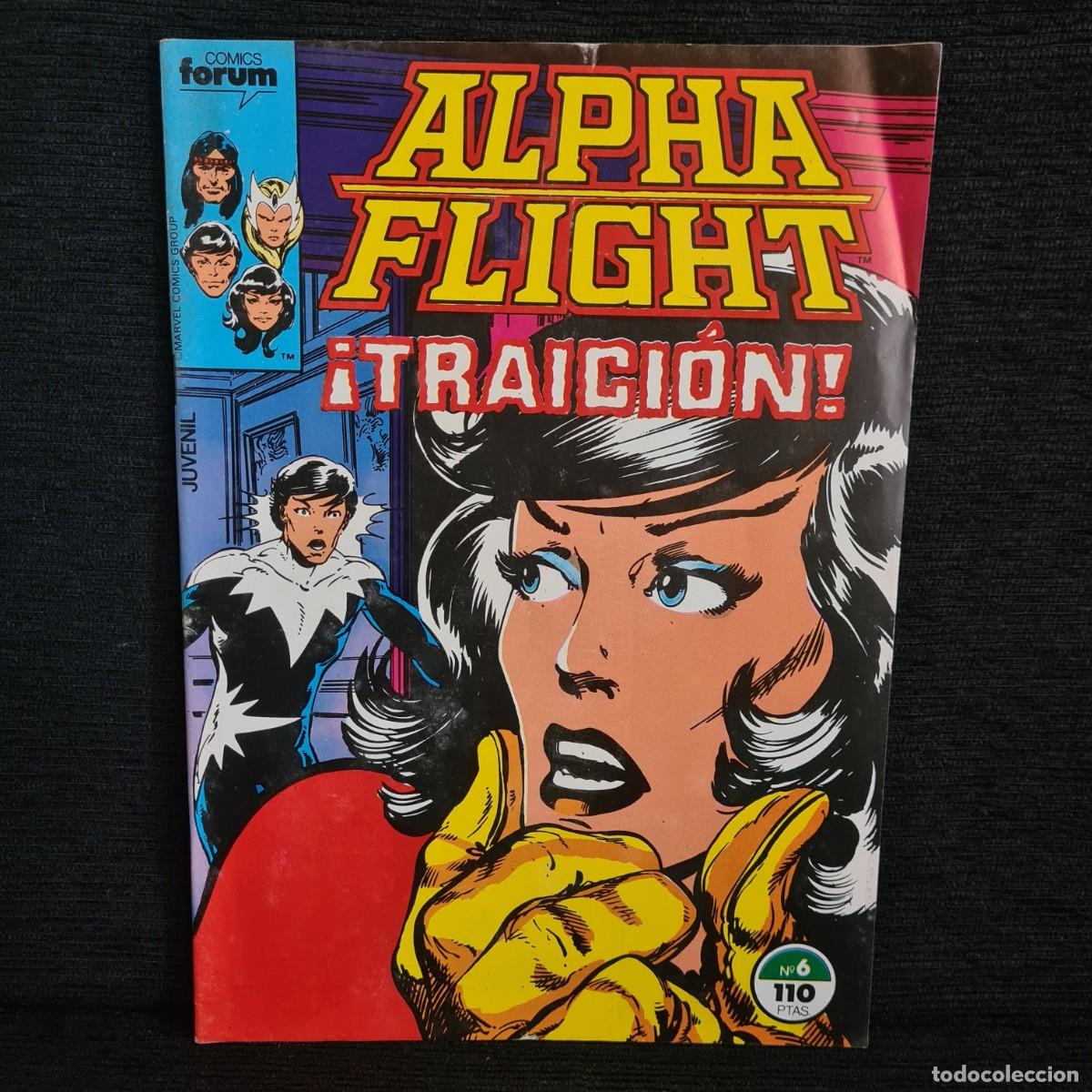 C&oacute;mics: ALPHA FLIGHT - N&ordm;6 - MARVEL - COMICS FORUM JUVENIL A&Ntilde;O 1985 / M-1060 - Foto 1
