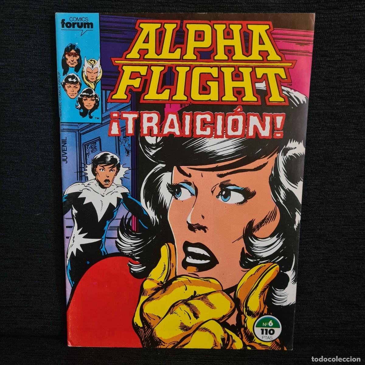 C&oacute;mics: ALPHA FLIGHT - N&ordm;6 - MARVEL - COMICS FORUM JUVENIL A&Ntilde;O 1985 / M-1061 - Foto 1
