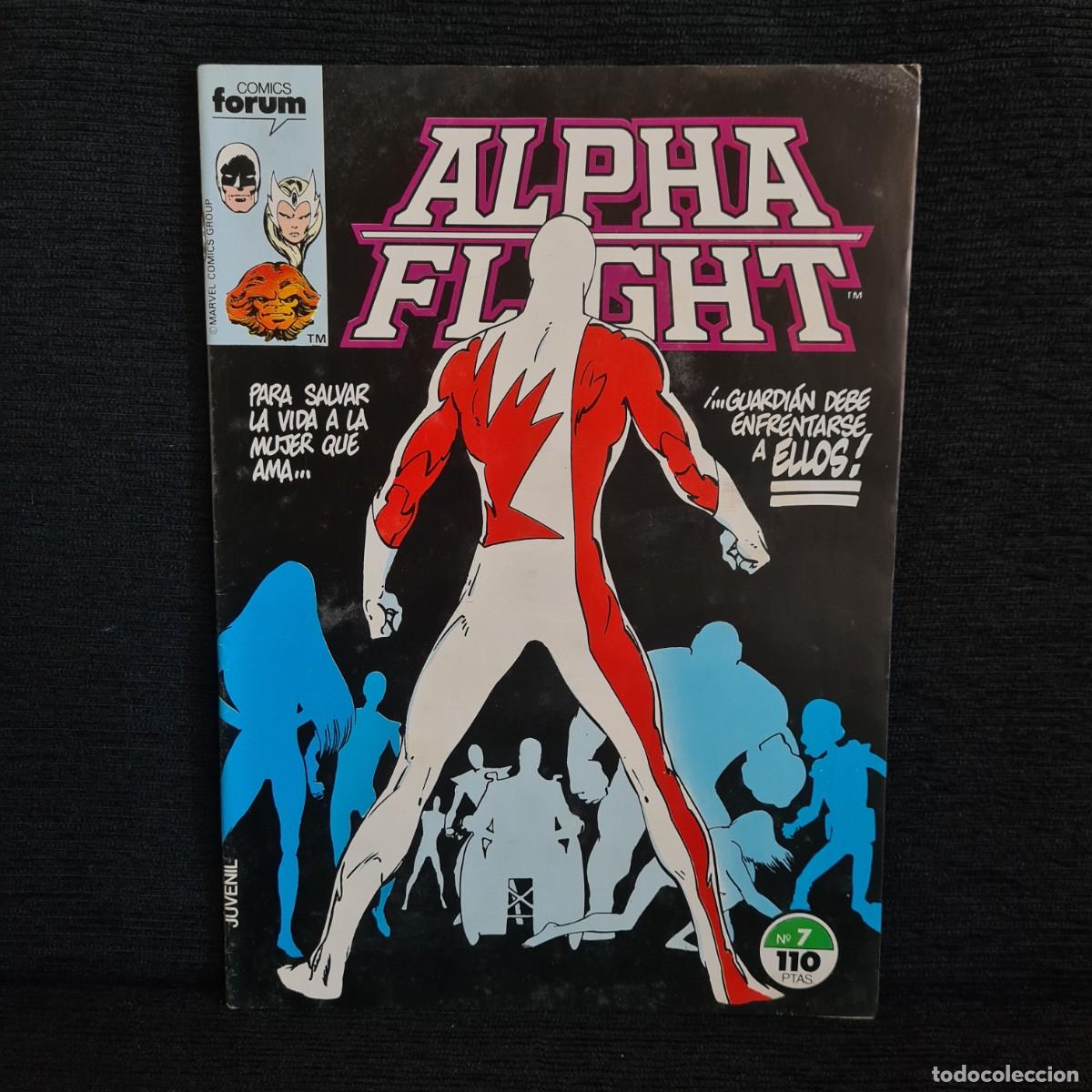 C&oacute;mics: ALPHA FLIGHT - N&ordm;7 - MARVEL - COMICS FORUM JUVENIL A&Ntilde;O 1985 / M-1062 - Foto 1