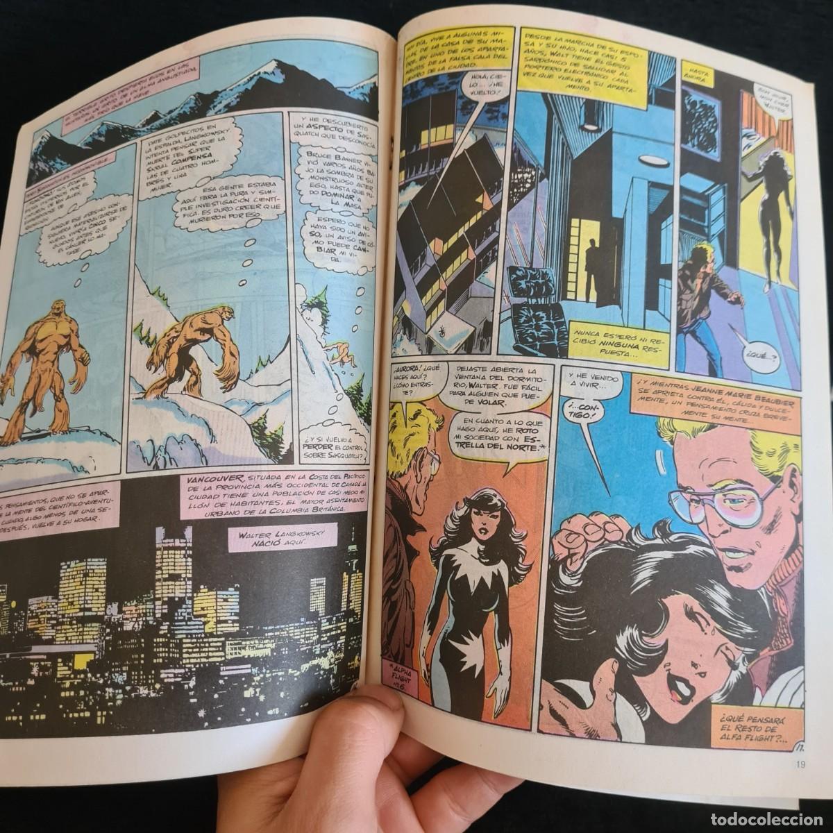 C&oacute;mics: ALPHA FLIGHT - N&ordm;7 - MARVEL - COMICS FORUM JUVENIL A&Ntilde;O 1985 / M-1062 - Foto 4
