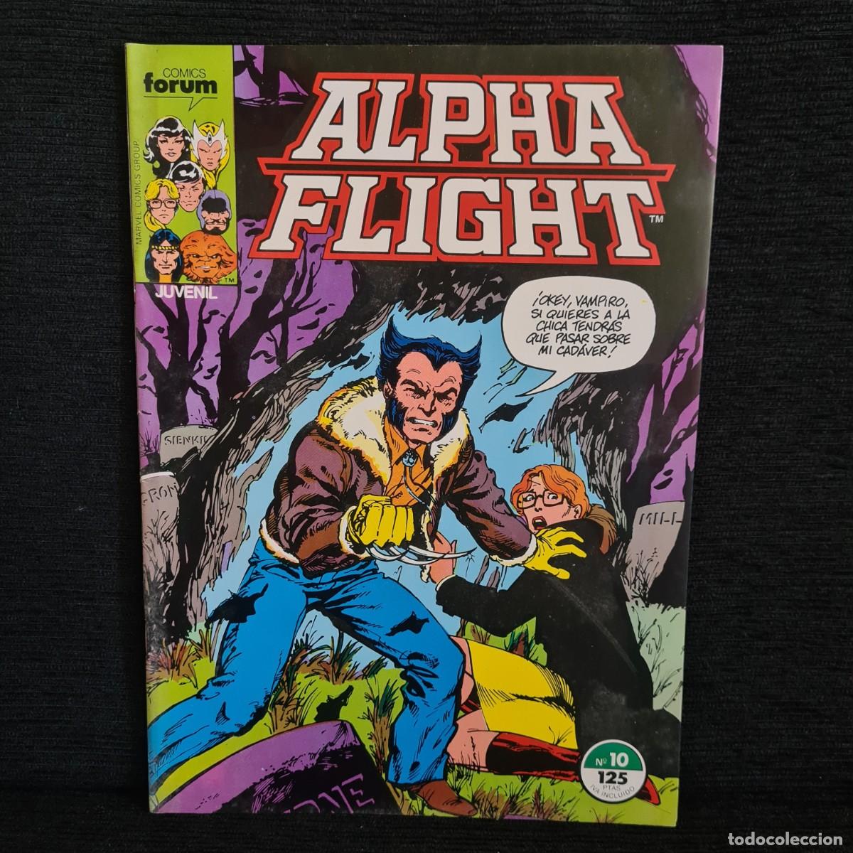 C&oacute;mics: ALPHA FLIGHT - N&ordm;10 - MARVEL - COMICS FORUM JUVENIL A&Ntilde;O 1985 / M-1065 - Foto 1