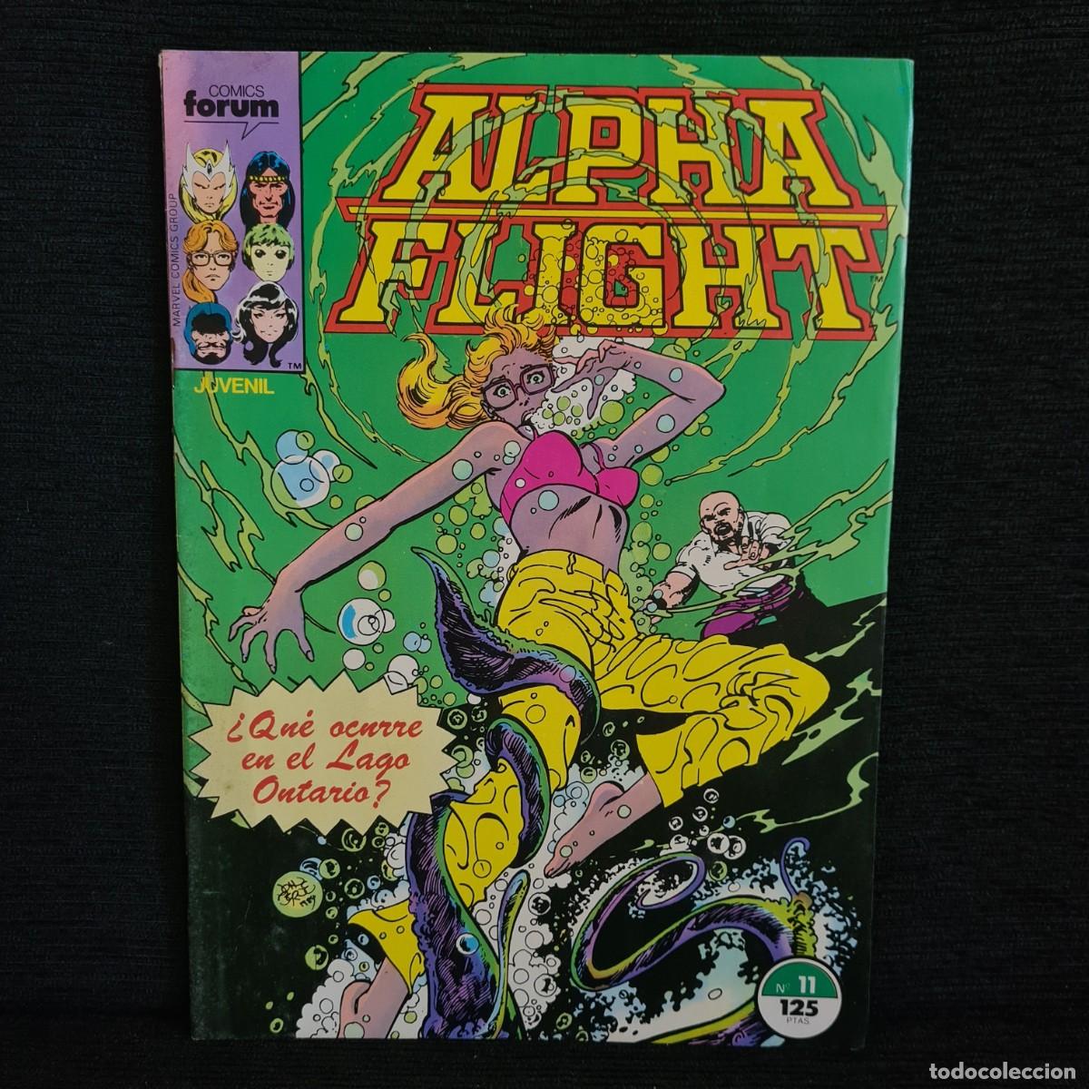 C&oacute;mics: ALPHA FLIGHT - N&ordm;11 - MARVEL - COMICS FORUM JUVENIL A&Ntilde;O 1985 / M-1067 - Foto 1