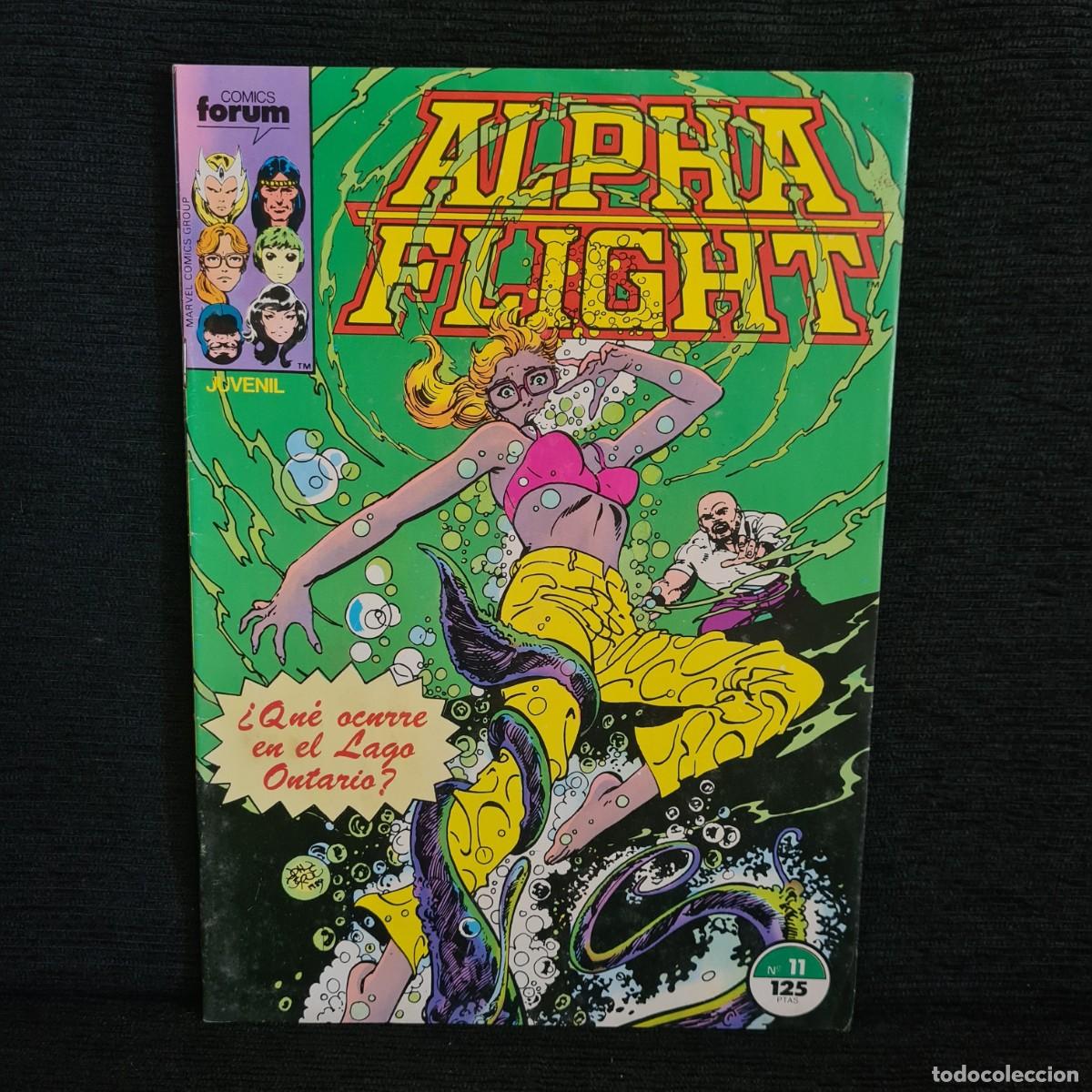 C&oacute;mics: ALPHA FLIGHT - N&ordm;11 - MARVEL - COMICS FORUM JUVENIL A&Ntilde;O 1985 / M-1068 - Foto 1