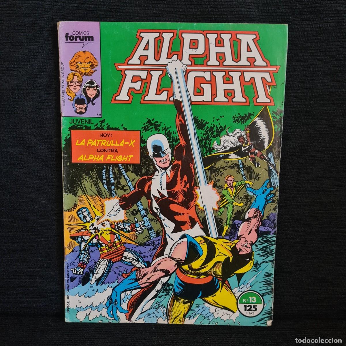 C&oacute;mics: ALPHA FLIGHT - N&ordm;13 - MARVEL - COMICS FORUM JUVENIL A&Ntilde;O 1985 / M-1070 - Foto 1