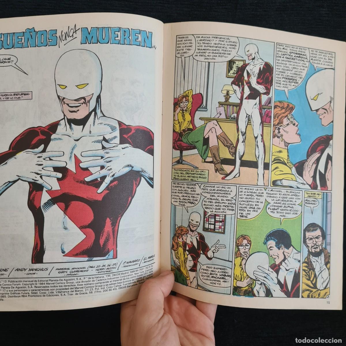 C&oacute;mics: ALPHA FLIGHT - N&ordm;13 - MARVEL - COMICS FORUM JUVENIL A&Ntilde;O 1985 / M-1070 - Foto 4