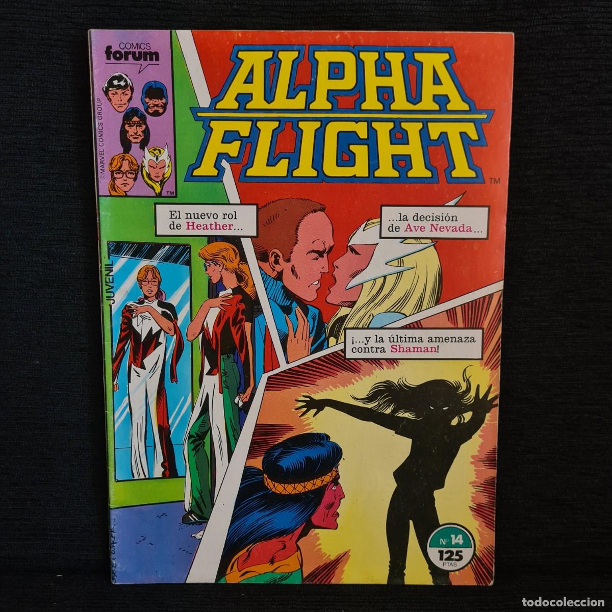 C&oacute;mics: ALPHA FLIGHT - N&ordm;14 - MARVEL - COMICS FORUM JUVENIL A&Ntilde;O 1985 / M-1071 - Foto 1