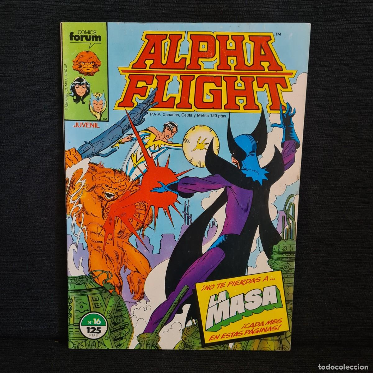 C&oacute;mics: ALPHA FLIGHT - N&ordm;16 - MARVEL - COMICS FORUM JUVENIL A&Ntilde;O 1985 / M-1072 - Foto 1