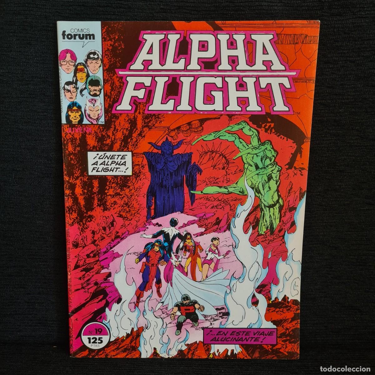 C&oacute;mics: ALPHA FLIGHT - N&ordm;19 - MARVEL - COMICS FORUM JUVENIL A&Ntilde;O 1985 / M-1075 - Foto 1