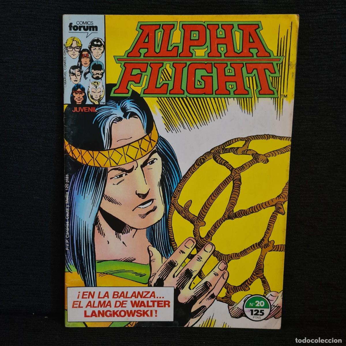 C&oacute;mics: ALPHA FLIGHT - N&ordm;20 - MARVEL - COMICS FORUM JUVENIL A&Ntilde;O 1985 / M-1076 - Foto 1
