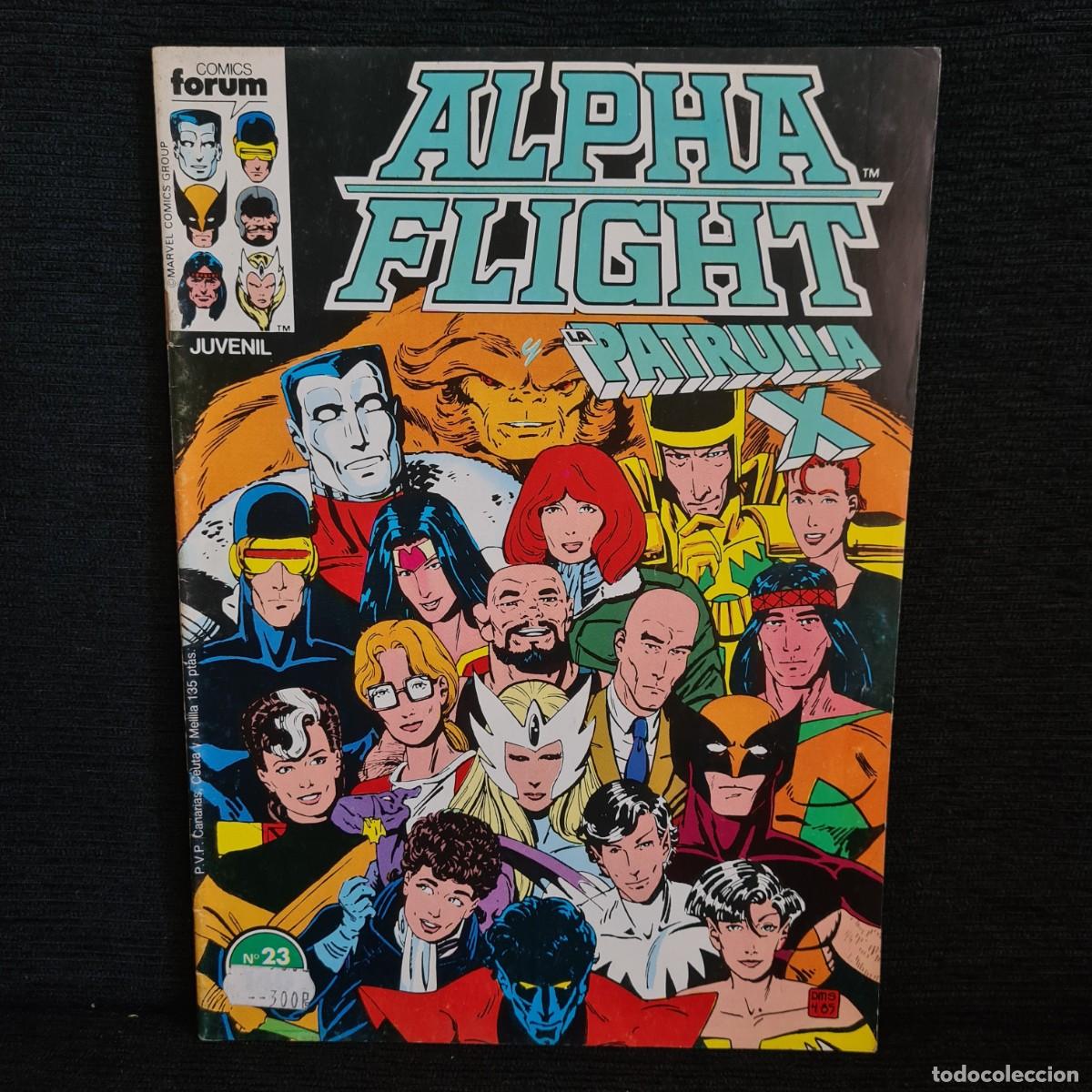 C&oacute;mics: ALPHA FLIGHT - N&ordm;23 - MARVEL - COMICS FORUM JUVENIL A&Ntilde;O 1985 / M-1078 - Foto 1
