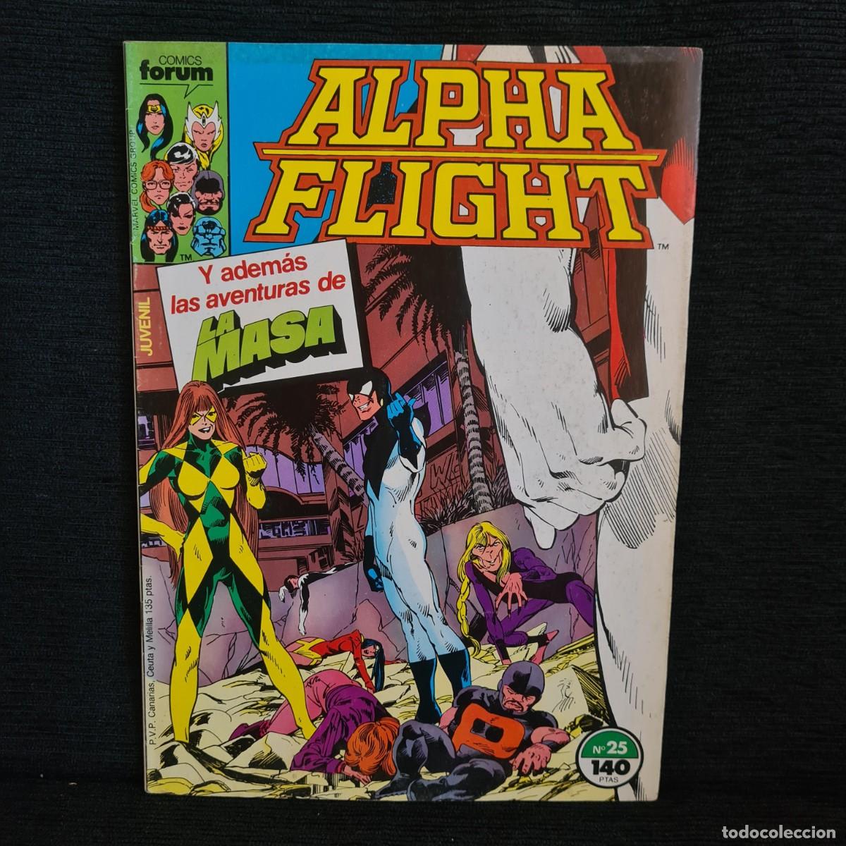 C&oacute;mics: ALPHA FLIGHT - N&ordm;25 - MARVEL - COMICS FORUM JUVENIL A&Ntilde;O 1985 / M-1079 - Foto 1