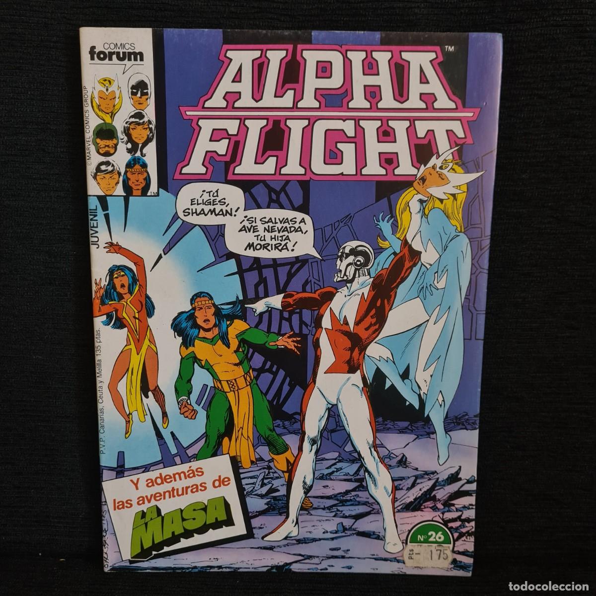 C&oacute;mics: ALPHA FLIGHT - N&ordm;26 - MARVEL - COMICS FORUM JUVENIL A&Ntilde;O 1985 / M-1080 - Foto 1