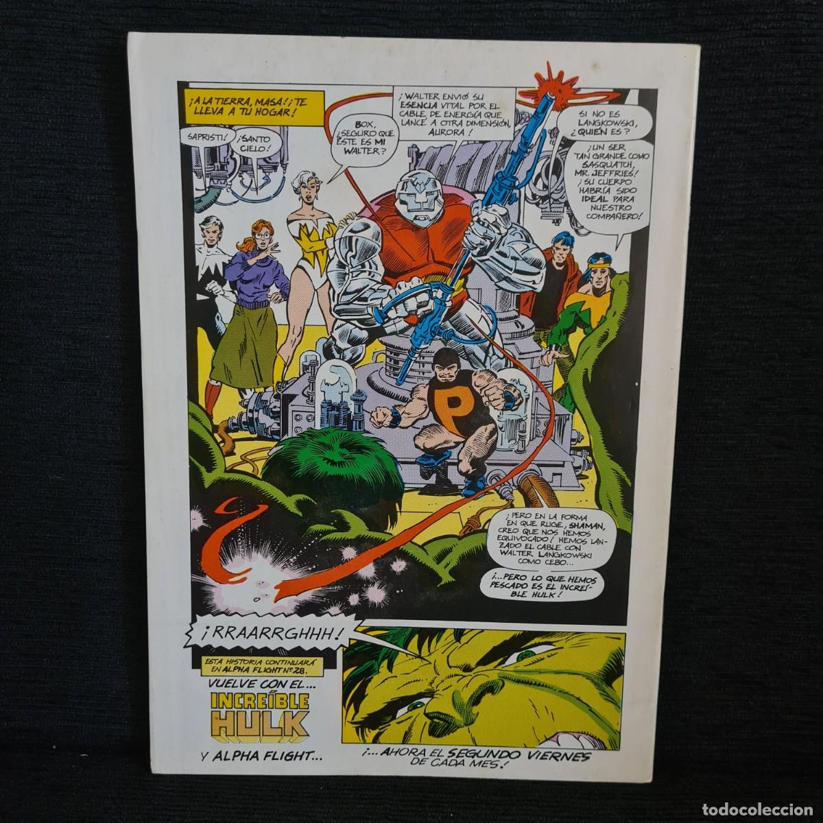 C&oacute;mics: ALPHA FLIGHT - N&ordm;26 - MARVEL - COMICS FORUM JUVENIL A&Ntilde;O 1985 / M-1080 - Foto 2